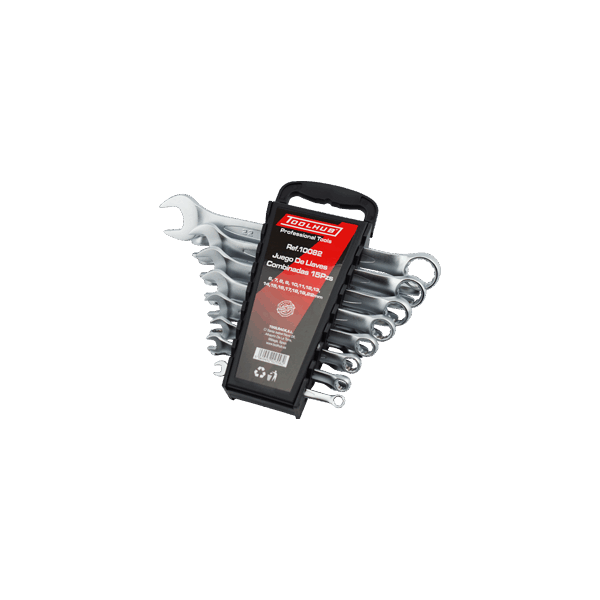 Juego de Llaves Combinadas. 15 Piezas (6-22mm)