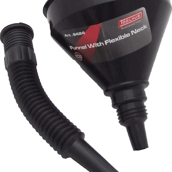 Embudo Cuello Flexible con Filtro