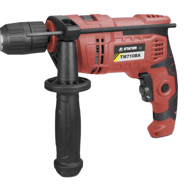 Taladro Percutor 710W con Maletín PE-HD